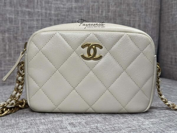 PRELOVED Chanel Caviar Quilted Camera Bag (microchip) - Image 2