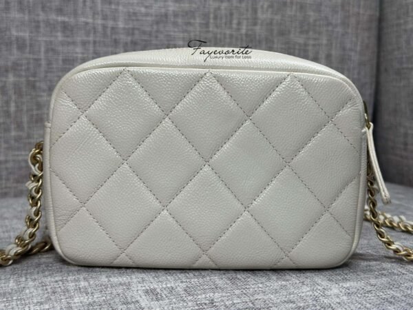 PRELOVED Chanel Caviar Quilted Camera Bag (microchip) - Image 11