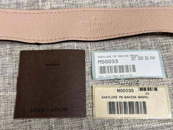 PRELOVED Louis Vuitton Mahina Leather - Image 3