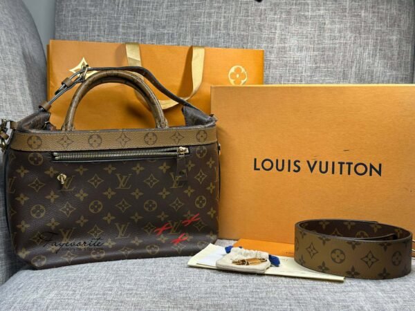 PRELOVED Louis Vuitton Monogram Reverse Canvas City Cruiser Bag