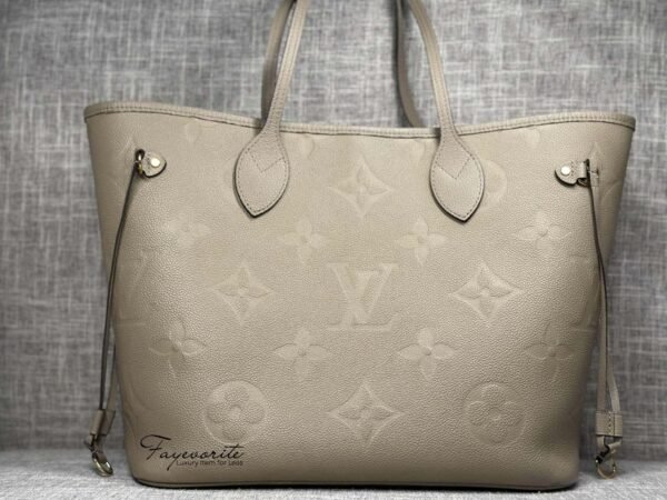 PRELOVED Louis Vuitton Neverfull MM in embossed Monogram Empreinte leather - Image 2