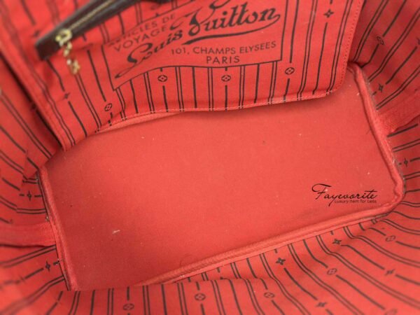 PRELOVED Louis Vuitton Neverfull MM Damier Ebene - Image 10