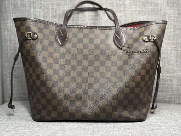 PRELOVED Louis Vuitton Neverfull MM Damier Ebene - Image 2