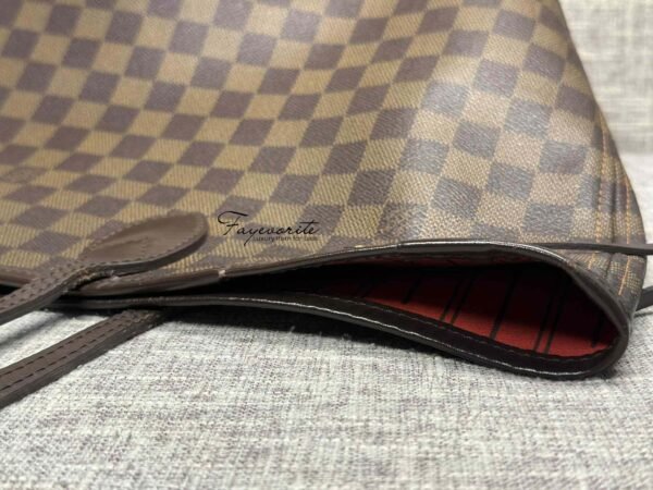 PRELOVED Louis Vuitton Neverfull MM Damier Ebene - Image 5