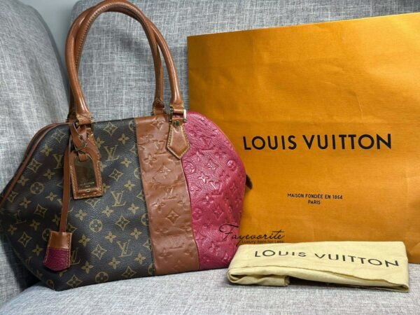 PRELOVED Louis Vuitton Limited Edition Bordeaux Monogram Blocks