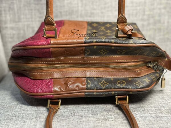 PRELOVED Louis Vuitton Limited Edition Bordeaux Monogram Blocks - Image 7