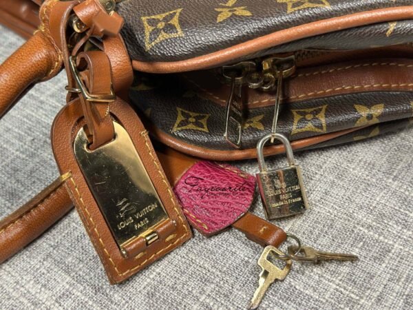 PRELOVED Louis Vuitton Limited Edition Bordeaux Monogram Blocks - Image 8