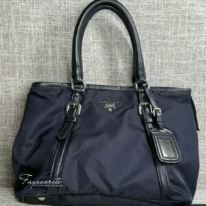 prada nylon two way handbag shw